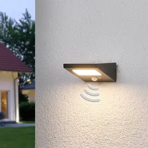 Lucande Applique d’extérieur solaire Felin, écl. vs le bas pas cher