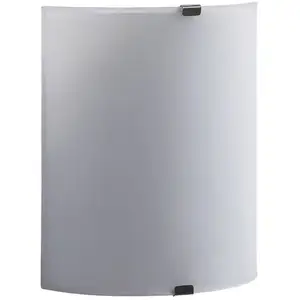 LINDBY Led Applique Murale 'Helmi' en verre pour salon & salle à manger