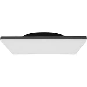 Comparateur de prix : LAMPENWELT Lucande Plafonnier LED Henni, IP65, capteur, 30x30 cm, anthracite