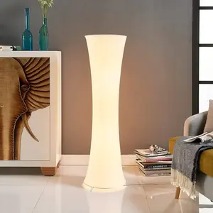Comparateur de prix : Lindby - Lampadaire Tissu 'Liana' en textile pour salon & salle à manger