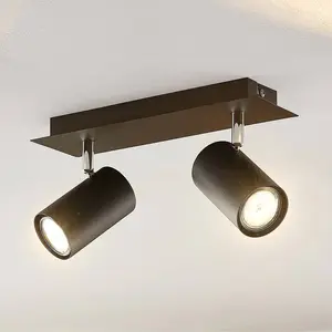 Comparateur de prix : Lindby Spot à intensité variable 'Joffrey' en métal pour salon & salle à manger