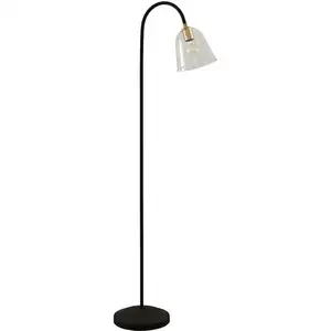 Lucande Lampadaire 'Anjita' en verre pour salon & salle à mangerVendu parluminaire