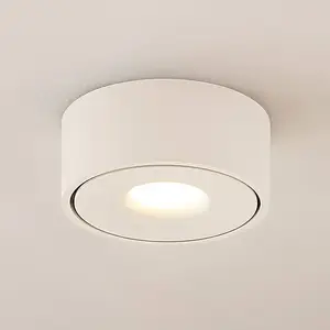 Arcchio Led Plafonnier à intensité variable 'Rotari' en aluminium pour couloir pas cher