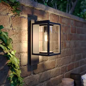 Comparateur de prix : Lucande Applique d'extérieur Ferda, suspendue, anthracite, IP44
