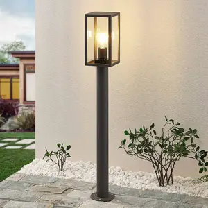Comparateur de prix : Lindby - Luminaire extérieur à intensité variable 'Filimon' en aluminium