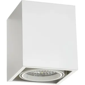 Arcchio - led Plafonnier 'Cirdan' en aluminium pour salon & salle à manger - blanc pas cher