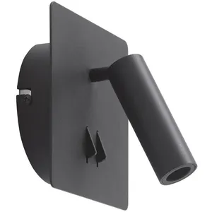 Lucande Led Applique Murale 'Magya' en aluminium pour salon & salle à manger pas cher