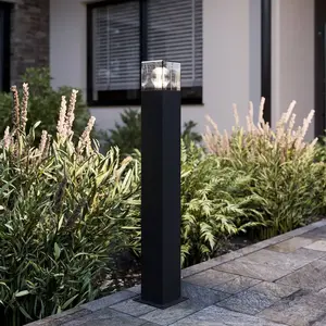 Lucande - Luminaire extérieur à intensité variable 'Keke' en aluminium pas cher