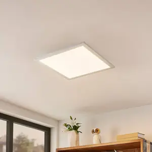 Comparateur de prix : Lindby Smart Panneau de plafond à LED Kjetil 40 x 40 cm Tuya RVB CCT