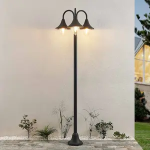 Lindby - Lantaarnpalen - 3lichts - aluminium, kunststof - H: 215 cm - ...Vendu parluminaire