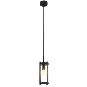 Comparateur de prix : Lucande suspension d'extérieur Brienne, anthracite, aluminium, Ø 15cm