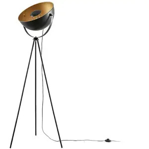 Comparateur de prix : Lindby - Lampadaire Trepied 'Meline' en métal pour salon & salle à manger