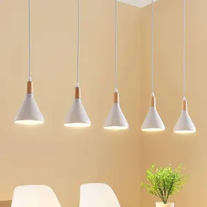 LINDBY Suspension à intensité variable 'Arina' en métal pour salon & salle à manger pas cher