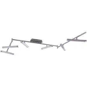 LAMPENWELT Lindby Plafonnier LED Pilou à 6 lampes, dimmable pas cher