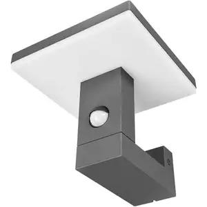 LAMPENWELT.COM Applique d'extérieur LED Lucande Olesia, 15 cm, capteur, IP54
