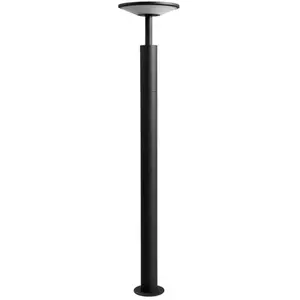 LAMPENWELT Lucande Borne lumineuse LED Fenia, 100 cm, anthracite, IP65
