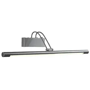 Comparateur de prix : Lindby applique pour tableau LED Mailine, 69 cm, nickel, interrupteur