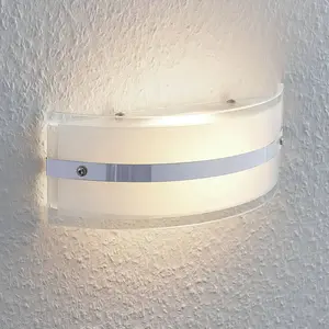 Comparateur de prix : Lindby - led Applique Murale 'Zinka' en verre pour salon & salle à manger