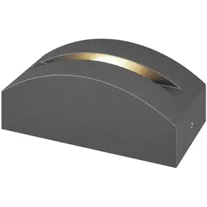 Lucande Luminaire d'extérieur LED Marka, aluminium gris foncéVendu parluminaire