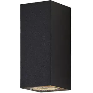 Comparateur de prix : Lucande spot mural Lavina, 17 cm, anthracite, GU10, à 2 lampes.