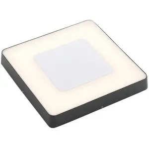 LUCANDE LED Plafonnier extérieur 'Sora' en aluminium pas cher