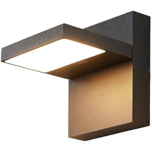 Comparateur de prix : Lucande, applique d'extérieur LED Silvan, anthracite, IP65, 14 cm