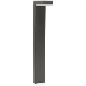 Comparateur de prix : Lindby, borne lumineuse LED Dionys, hauteur 70 cm, anthracite, métal