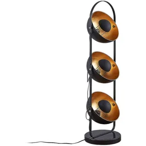 Lindby - Lampadaire 'Muriel' en métal pour salon & salle à manger