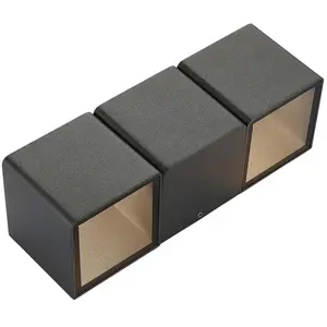 Comparateur de prix : Lindby Applique d'extérieur LED Niclas, carrée