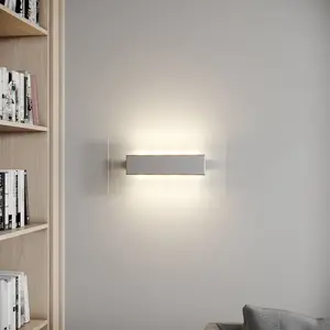 Quitani Applique murale LED Lole, aluminium, 59 x 29 cm, verreVendu parluminaire