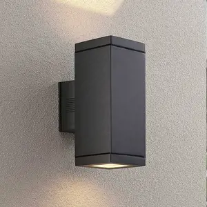 Comparateur de prix : LUCANDE Applique Exterieur à intensité variable 'Stani' en aluminium