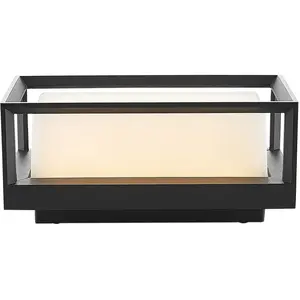 Comparateur de prix : Arcchio applique murale LED Ismera, anthracite/opale, IP65, verre