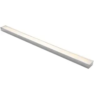 Comparateur de prix : Applique murale LED Lindby pour salle de bain Layan, 120 cm, chrome, métal
