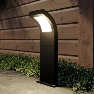 Arcchio, borne lumineuse LED Advik, IP65, 60 cm, anthracite, métal pas cher