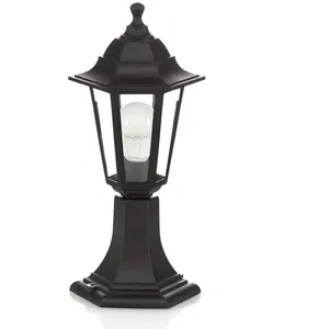 Comparateur de prix : Lindby, luminaire pour socle Nane, 42 cm, lanterne, résistant à l'eau de mer,
