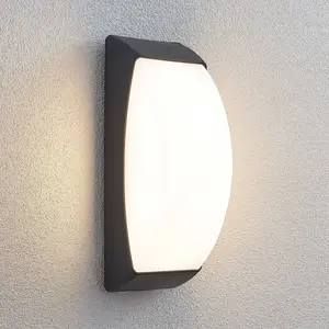 Lindby Applique d'extérieur LED Alexey, IP65, gris foncé pas cher