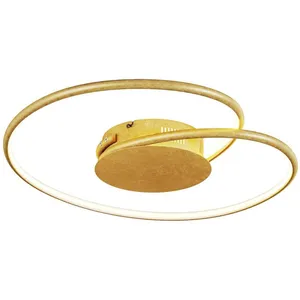 LINDBY LED Plafonnier 'Joline' en métal pour salon & salle à manger pas cher