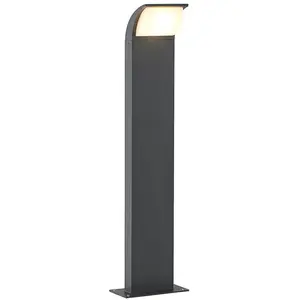 Comparateur de prix : Lucande, luminaire pour socle LED Tinna, 60 cm, anthracite, IP65