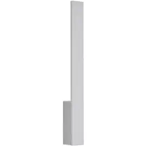 Comparateur de prix : Applique murale LED Arcchio Ivano, hauteur 43 cm, aluminium brossé