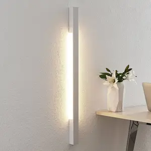 Comparateur de prix : Applique murale LED Arcchio Ivano, 91 cm, blanc, aluminium