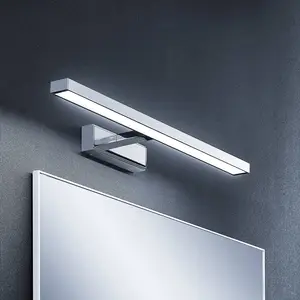 Lindby - led Applique Murale 'Jukka' en aluminium pour salle de bain pas cher