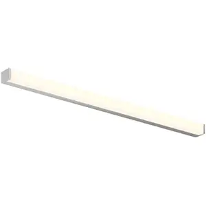 Comparateur de prix : Lindby Klea lampe de salle de bain LED, 120 cm, chrome, métal, IP44