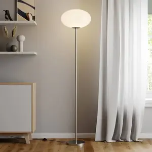 Comparateur de prix : Lindby - Lampadaire 'Sonika' en métal pour salon & salle à manger