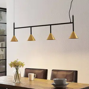 Lucande Kartio suspension, laiton pas cher