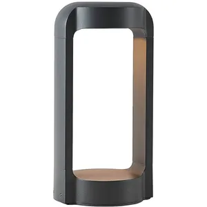 Comparateur de prix : Lucande - led Borne Eclairage Exterieur 'Habsa' en aluminium