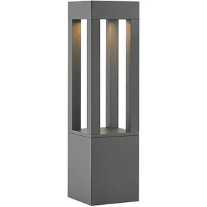 Comparateur de prix : Arcchio Borne lumineuse LED Lienna, 60 cm, gris, métal, IP65