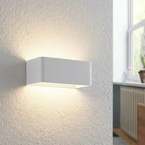 Comparateur de prix : Applique murale LED Arcchio Karam, 20 cm, blanc, métal, up/down