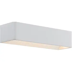 Comparateur de prix : Applique murale LED Arcchio Karam, 37 cm, blanc, métal, up/down