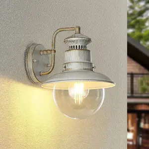 LINDBY Applique Exterieur à intensité variable 'Gwendolyn' en métalVendu parluminaire