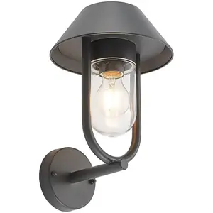 Comparateur de prix : Lucande Olinum applique d extérieur, gris foncé